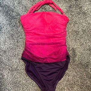 Ralph Lauren Pink and Purple Swimsuit